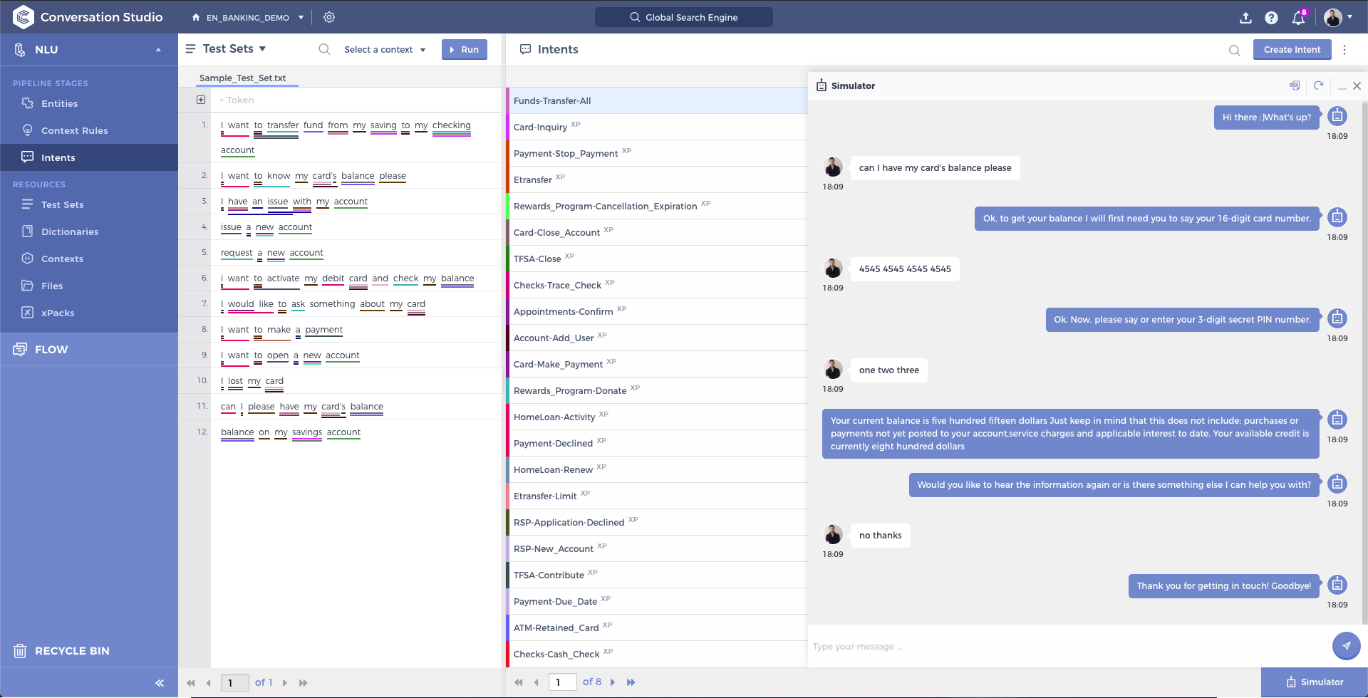 Do-It-Yourself Option with Conversation Studio